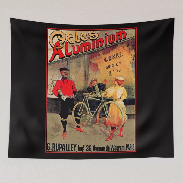Artikelvorschau, ALUMINIUM-ZYKLEN; Vintage Fahrrad Werbung Print entworfen und verkauft von posterbobs.
