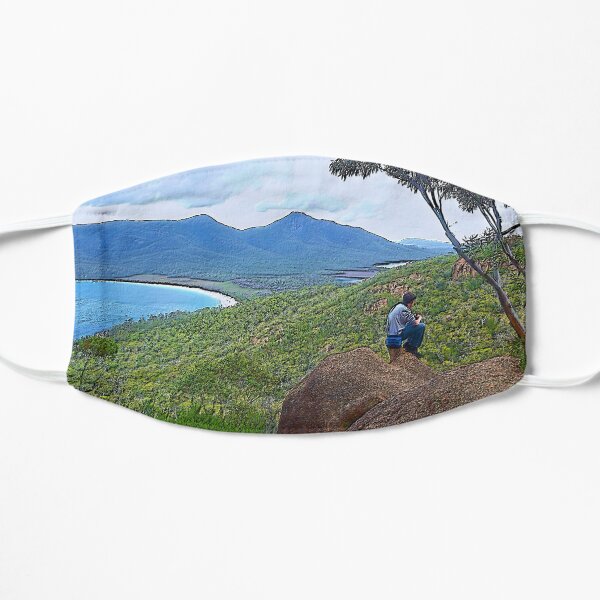 FREYCINET ~ SCENES ~ SCENERY ~ Tourist 2 by tasmanianartist Flat Mask