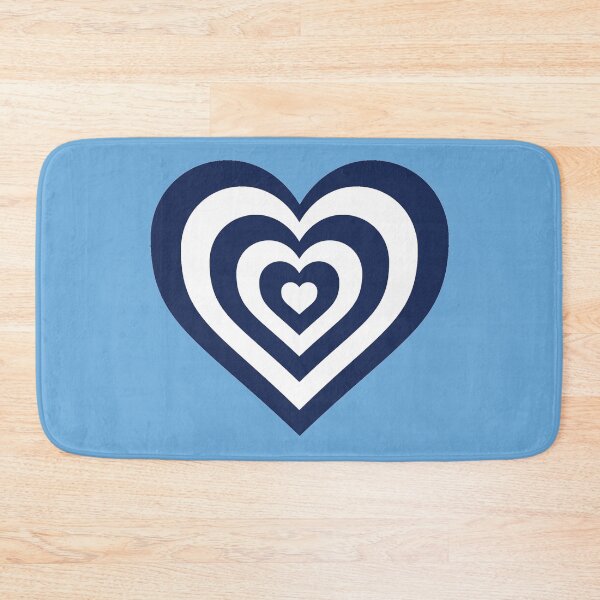 Item preview, Dark Blue and White - Powerpuff Girls Retro Heart designed and sold by Liyanna Baloca.