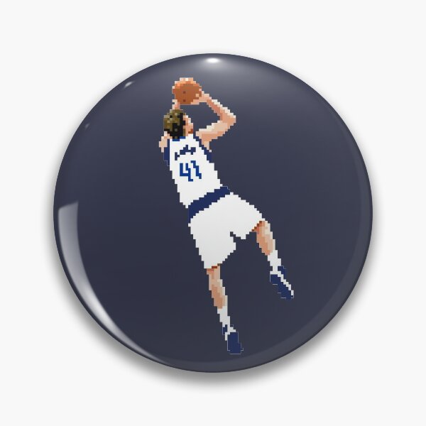 Item preview, Dirk Nowitzki Pixel Fadeaway Qiangy designed and sold by qiangdade.