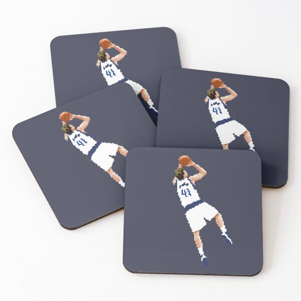 Item preview, Dirk Nowitzki Pixel Fadeaway Qiangy designed and sold by qiangdade.