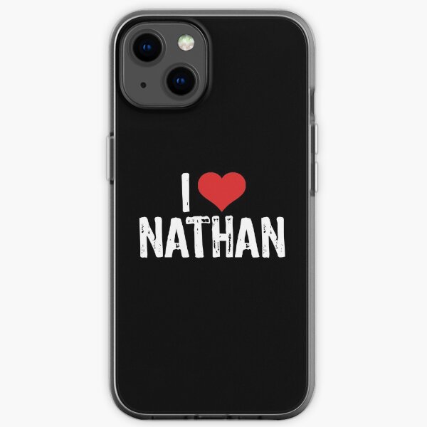 I Love Nathan iPhone Soft Case
