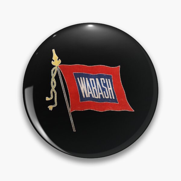 Item preview, Vintage Wabash Railroad Flag logo  designed and sold by anaCryder.