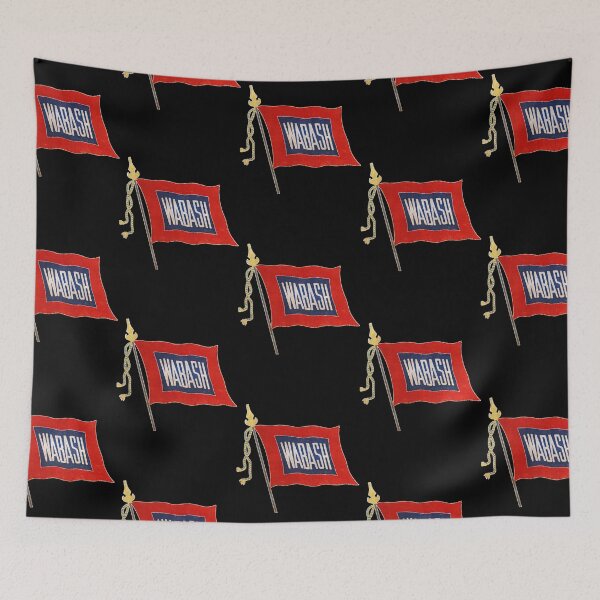 Item preview, Vintage Wabash Railroad Flag logo  designed and sold by anaCryder.