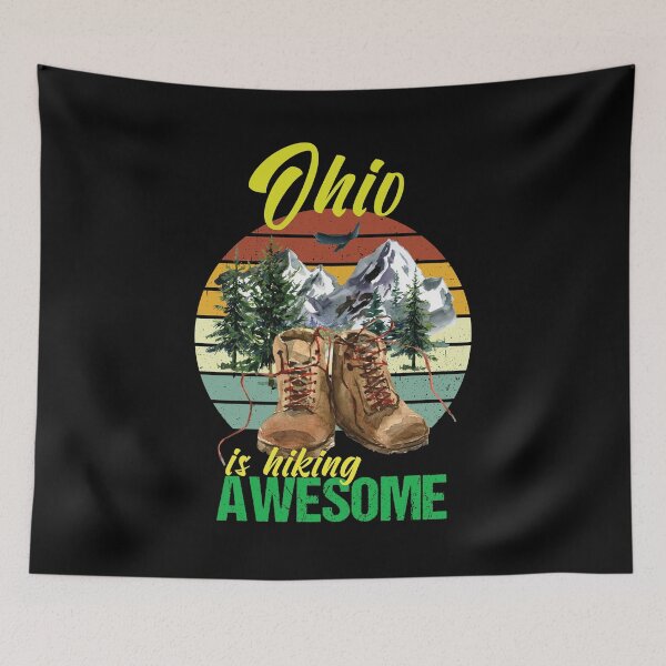Item preview, Ohio is hiking awesome designed and sold by StencilMyst ..