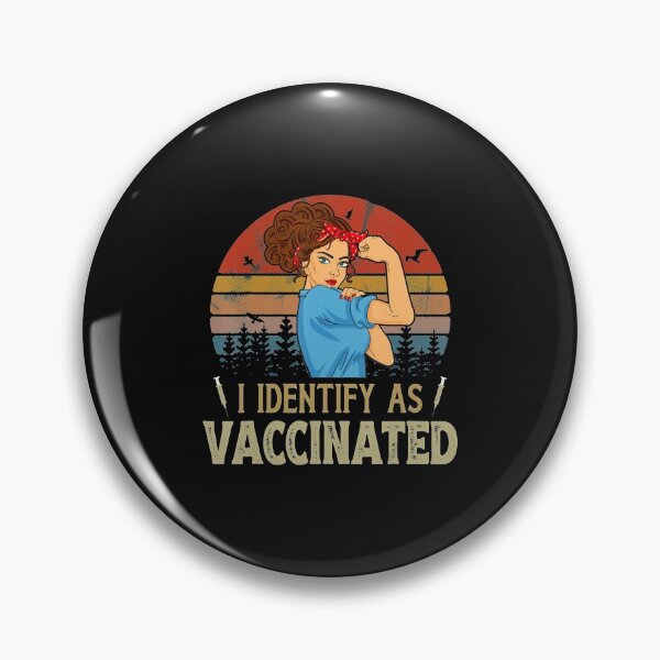 Item preview, Yes I Identify As Vaccinated Vintage designed and sold by kentuckykonpha.