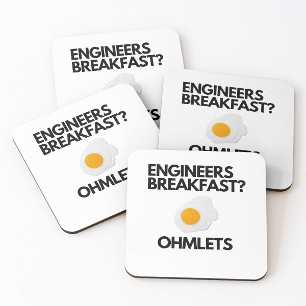 Item preview, Ohmlets - Engineers Breakfast  designed and sold by PunnyProducts.