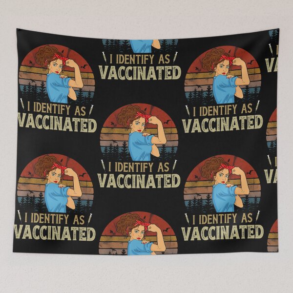 Item preview, Yes I Identify As Vaccinated Vintage designed and sold by kentuckykonpha.