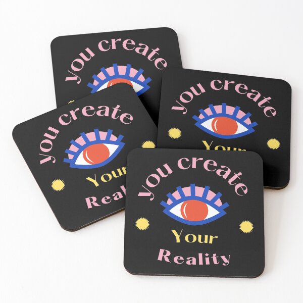 Item preview, You create your reality - Law of attraction quote designed and sold by Theleochick.