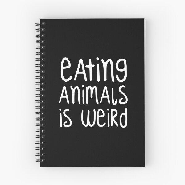 Item preview, Eating Animals Is Weird Vegetarian Humor designed and sold by Konlasa.
