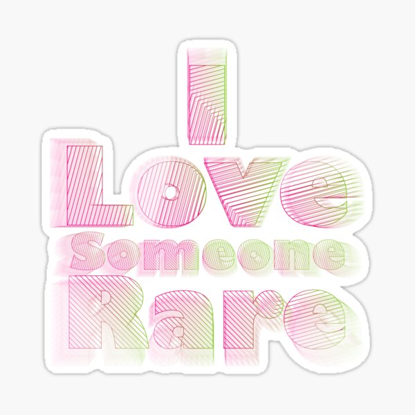 i-love-someone-rare-classic-line-art-sticker-for-sale-by-kasunspot