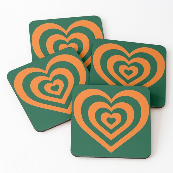 Item preview, Green and Orange - Powerpuff Girls Retro Heart designed and sold by Liyanna Baloca.