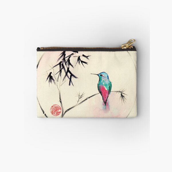 Item preview, 'Little Muse'   hummingbird watercolor painting designed and sold by Rebecca Rees.