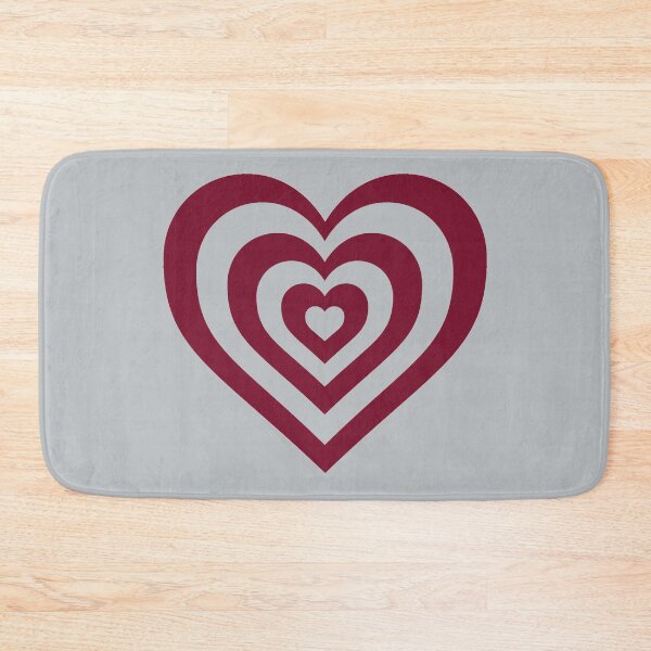 Item preview, Maroon and Gray - Powerpuff Girls Retro Heart designed and sold by Liyanna Baloca.