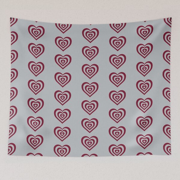 Item preview, Maroon and Gray - Powerpuff Girls Retro Heart designed and sold by Liyanna Baloca.