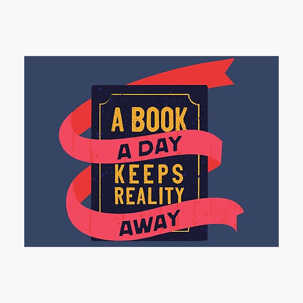 Item preview, A Book A Day Keeps Reality Awy designed and sold by PassionSense.