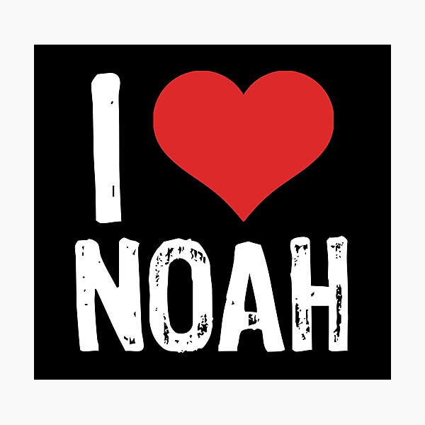 Item preview, I Love Noah designed and sold by The "I Love Everything" Shop.
