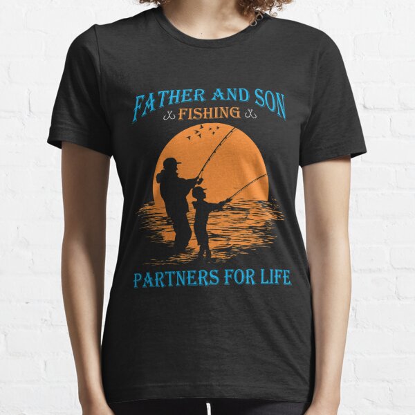 Father and Son Matching Fishing Shirts, Fathers Day Gifts From Son Fishing  Father Son Shirts Dad and Son Matching Shirts Reel Cool Dad Lake 