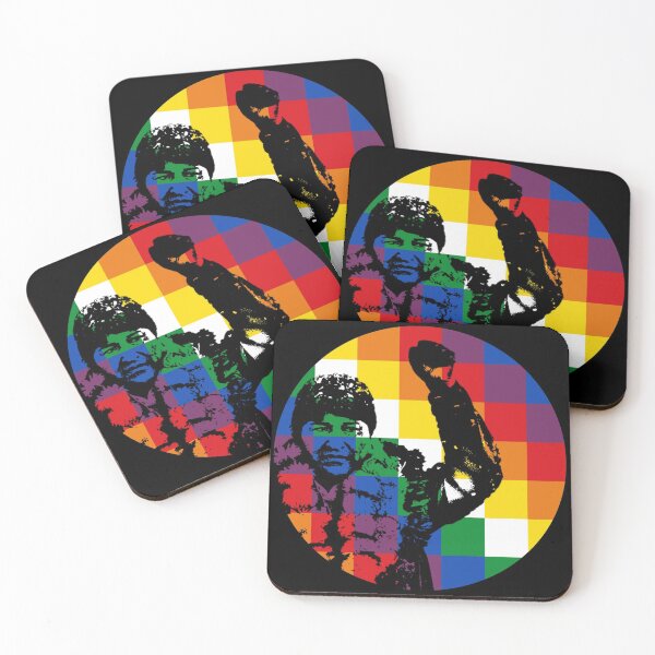 Item preview, Evo Morales Stencil designed and sold by RevolutionInPaint.