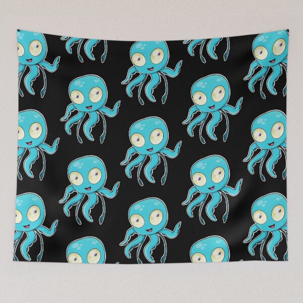Item preview, Cute Octopus Chibi Kraken Kawaii Squid Sea Dweller  designed and sold by anaCryder.