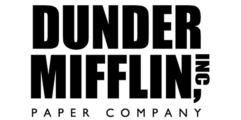 "Dunder Mifflin Paper Company Logo" Greeting Cards by 