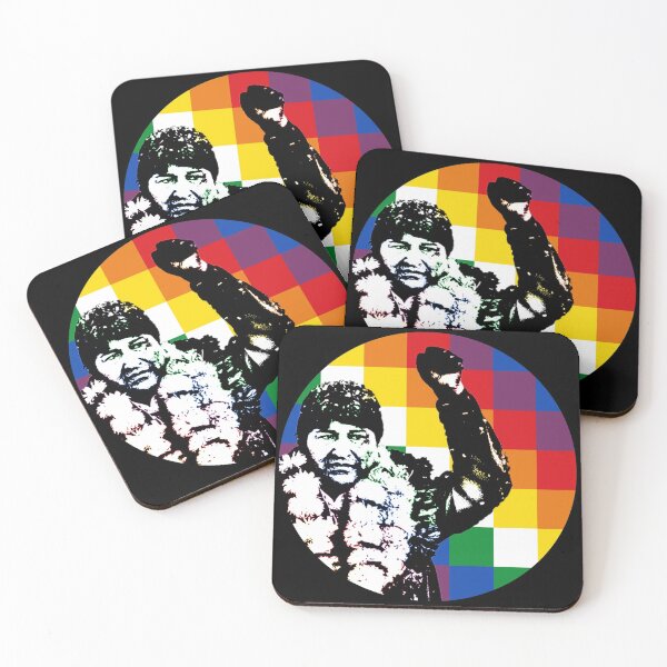 Item preview, Evo Morales Wiphala Stencil designed and sold by RevolutionInPaint.