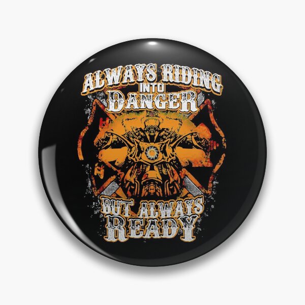 Item preview, Firefighter Biker Riding Into Danger  designed and sold by jaalavillato.