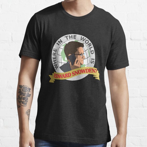 Where in the World is Edward Snowden? Essential T-Shirt