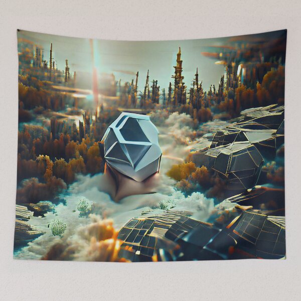 Item preview, An Alien World designed and sold by OneStrokeBrush.