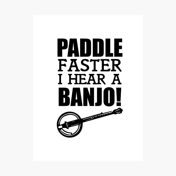 Banjo Photographic Print