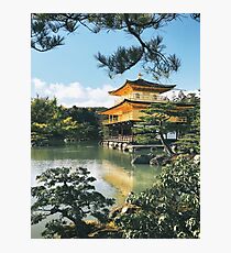 Goldener Kyoto-Tempel Fotodruck