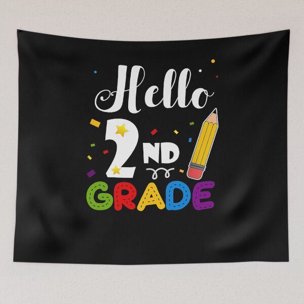 Item preview, Hello 2nd Grade Back To School Teachers Gift  designed and sold by glynismalcolm.