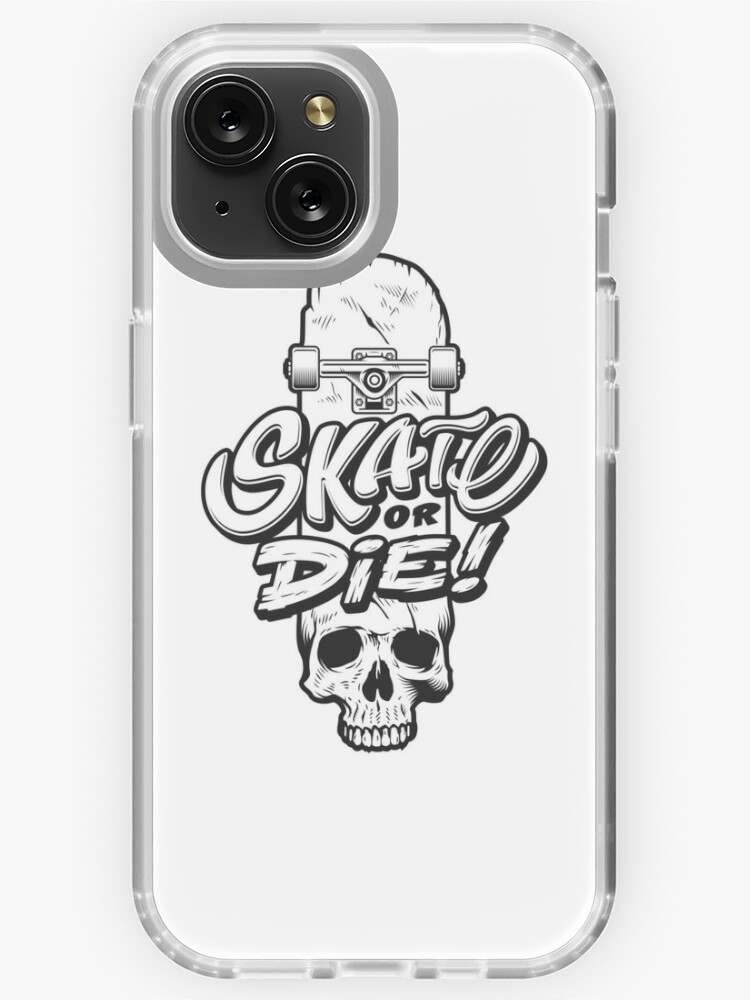 Retro Skull Skateboarder Skate Or Die California GO Quick DIE Sick  Samsung Galaxy Phone Case for Sale by RetroSkullArt