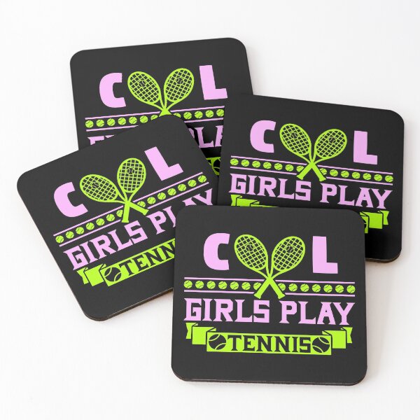 Item preview, Cool Girls Play Tennis designed and sold by Hapoel.