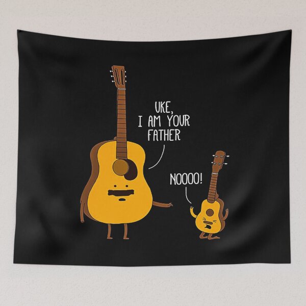 Item preview, Uke I Am Your Father Ukulele Guitar T-Shirt designed and sold by ThuyPhamStore.