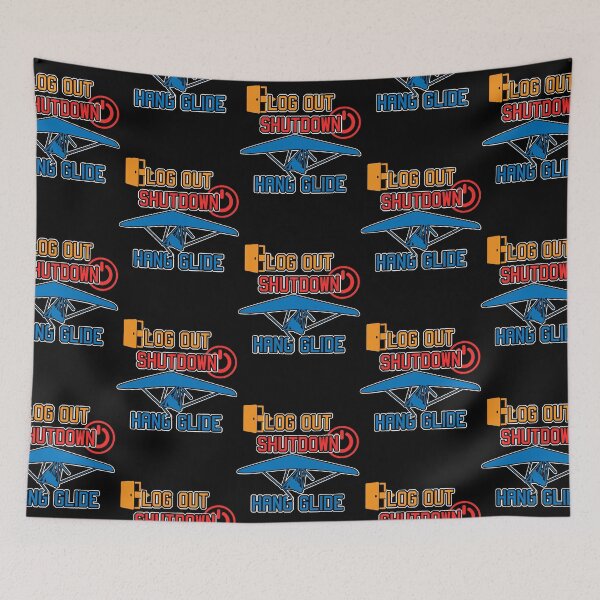 Item preview, Log Out Shutdown Hang Glide Hang Gliding designed and sold by anaCryder.