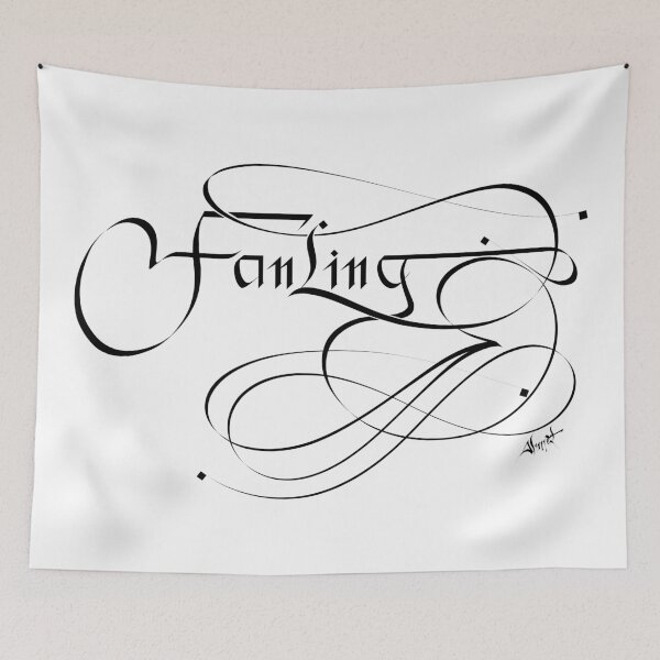 Item preview, Fanling, MTR station in Hong Kong, Calligraphy designed and sold by AhMath.