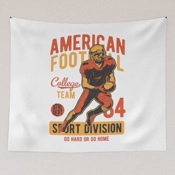 Item preview, American Football College Team designed and sold by Vector Scout Lab.
