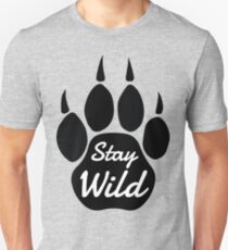 Stay Wild Slim Fit T-Shirt