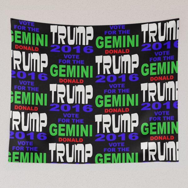 Item preview, VOTE FOR THE GEMINI DONALD TRUMP 2016 designed and sold by MARTYMAGUS1.