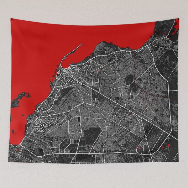Item preview, Luanda City Map of Angola - Oriental designed and sold by deMAP.