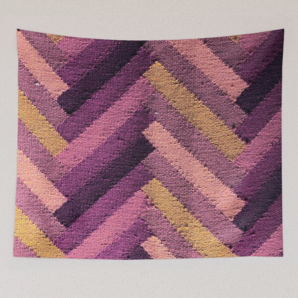 Item preview, Rough Purple Chevron designed and sold by SiSiDi.