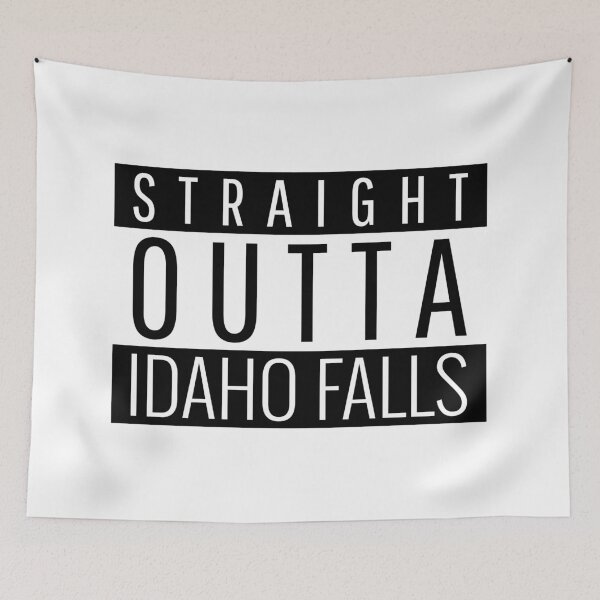 Item preview, Straight Outta Idaho Falls Idaho  designed and sold by Teelogic.