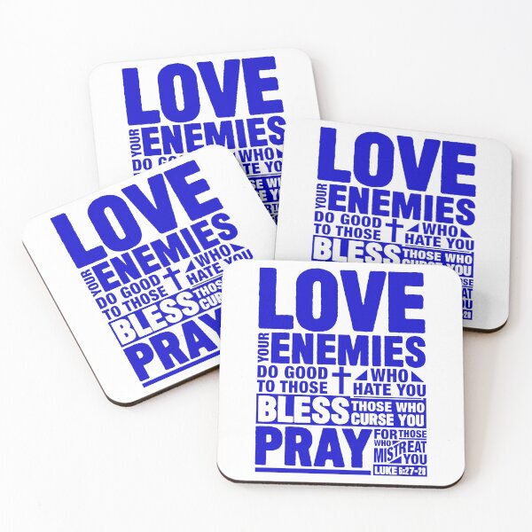 Item preview, Love your enemies designed and sold by plushism.