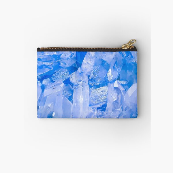 Item preview, Deep Blue Aura quartz points. Natural crystal photography. designed and sold by empowercrystals.