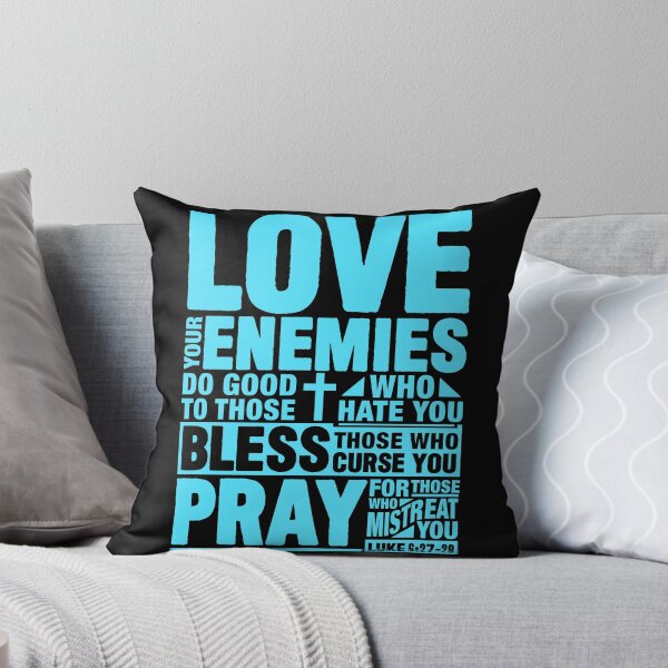 Item preview, Love your enemies designed and sold by plushism.