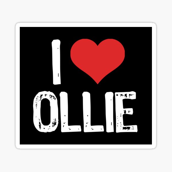 Artikel-Vorschau von Ich liebe Ollie, designt und verkauft von The "I Love Everything" Shop.