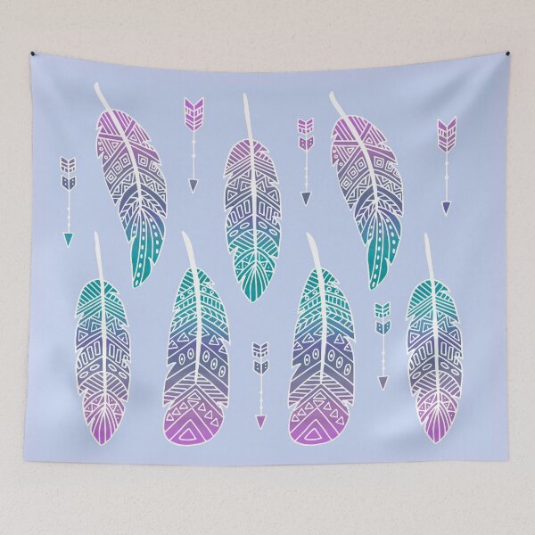 Item preview, Feather zentangle  designed and sold by -soraya-.