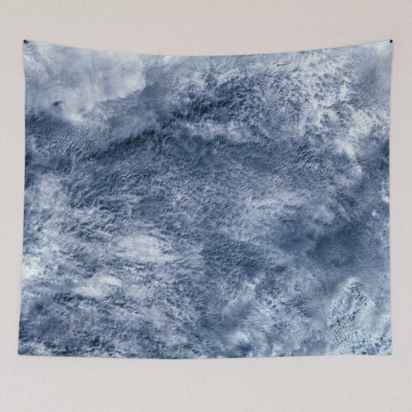 Item preview, Abstract Clouds Over Ocean Satellite Image designed and sold by Jim Plaxco.