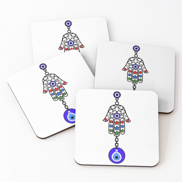 Item preview, Khamsa, Hamsa, Hand of Fatma and Turkish Blue Eye designed and sold by amazightouch.